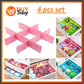 Drawer Organizer Board Storage Box | Adjustable Clapboard Divider Set | 4 Pcs