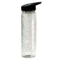 Black Stylish Water Sport Bottle 1000ml with Straw | Leakproof BPA-Free Hydration Bottle for School, Gym & Travel