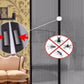 Hands-Free Retractable Magnetic Door Mesh | Magic Mesh Screen Door with Magnetic Closure | Random Colors