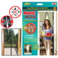 Hands-Free Retractable Magnetic Door Mesh | Magic Mesh Screen Door with Magnetic Closure | Random Colors