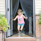 Hands-Free Retractable Magnetic Door Mesh | Magic Mesh Screen Door with Magnetic Closure | Random Colors