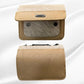 Luxury Women’s Shoulder Bag in Beige Faux Leather for Casual, Work, and Formal Use