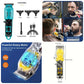Transparent LCD Electric Hair Trimmer | USB Rechargeable | Professional Grooming