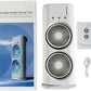 Mini Double Head Mist Fan with LED Light & Humidifier | Portable USB Air Cooler for Home Office Travel