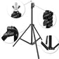 10-Inch Ring Light Kit + 7 Ft Ring Light Stand | LED Photography & Video Lighting Set