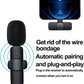 K9 Dual Wireless Lavalier Microphone | Plug & Play USB Type-C | Mic with Auto Sync & Noise Reduction