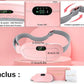 Digital Period Heating Pad & Vibrating Belt | 3 Heat Levels, 4 Massage Modes | Fast Relief for Menstrual Cramps