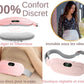 Digital Period Heating Pad & Vibrating Belt | Fast Menstrual Cramp Relief | Rechargeable & Portable
