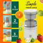 Portable Electric Citrus Juicer | USB Rechargeable Hands-Free Fruit Extractor for Fresh Juice Anywhere