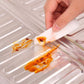 3-Sided Oil Proof Aluminum Foil Splatter Guard | Foldable Heat Insulation for Kitchen Stove | Silver