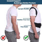 Back Pain Relief Posture Corrector Belt | Adjustable Support for Spine, Shoulder & Lumbar Alignment | XL