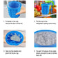 Silicone Ice Genie Cube Maker | 2-in-1 Ice Bucket Mold | Portable Soft Silicone Ice Cube Maker for Travel & Outdoor