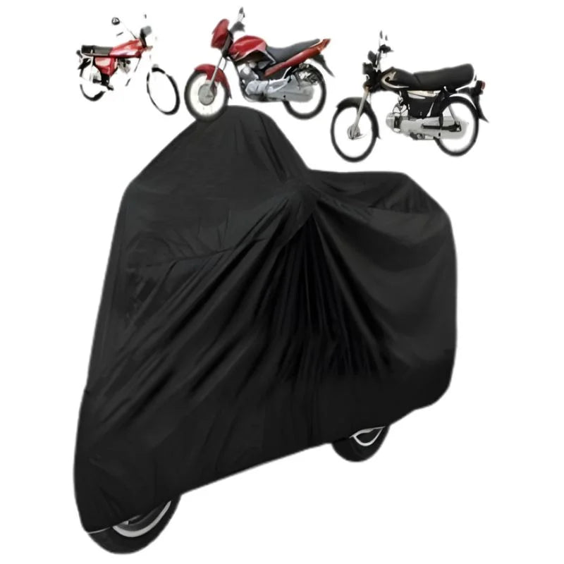 Bike Cover Dust & Water Proof  | Universal 70CC  Scratch & Rust Protection Cover | Random Color