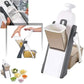 Brava Spring Vegetable Slicer Chopper | Manual Mandoline Cutter / Grinder | Multi-Function Fruit  &  Vegetable Slicer