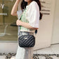 Black Leather Handbag for Girls & Women | Stylish Shoulder & Crossbody Bag | Daily Use & Gift