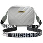 Gray Leather Handbag for Girls & Women | Stylish Shoulder & Crossbody Bag | Daily Use & Gift