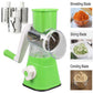 Multi-Functional Tabletop Drum Grater Manual Vegetable Cutter Slicer and Grater for Kitchen