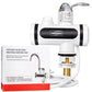 Premium Electric Instant Heating  Faucet  | Digital Temperature Display | Metal handle |  Kitchen & Bathroom Hot Water Tap