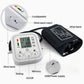 Digital Blood Pressure Monitor | Upper Arm Automatic BP Machine with Large LCD Display, Memory Storage & Voice Function for Home Monitoring