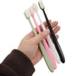 Nano Toothbrush with Travel Case | Ultra Soft Micro-Nano Bristles | For Sensitive Gums, Adults & Kids | Parrot Color
