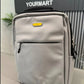 Dell Laptop Backpack | Lightweight, Durable & Water-Resistant Travel Bag | Light Silver