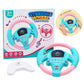 Toy Steering Wheel with Sound Effects for Kids | Interactive Driving Toy with Music & Emergency Sounds