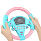 Toy Steering Wheel with Sound Effects for Kids | Interactive Driving Toy with Music & Emergency Sounds