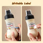 5 Hole Squeeze Sauce Bottle | Refillable Condiment Dispenser with Lid | Multipurpose Ketchup & Hot Sauce Bottle for Kitchen | Black Cap
