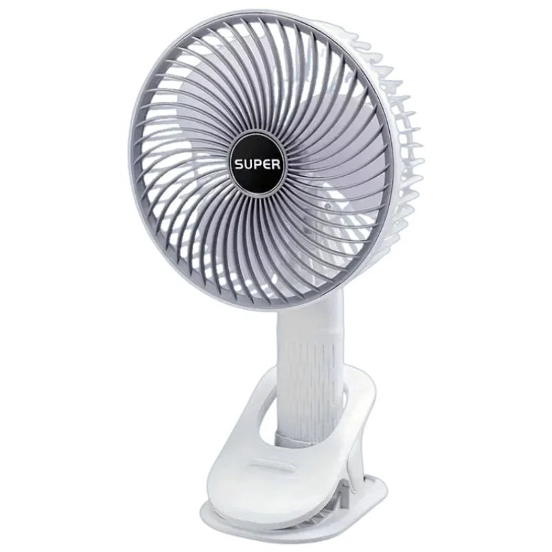 Rechargeable 3-in-1 Clip Fan | Handheld, Desktop & Wall Mounted Portable Fan with 3 Speed Modes