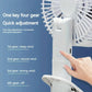 Rechargeable 3-in-1 Clip Fan | Handheld, Desktop & Wall Mounted Portable Fan with 3 Speed Modes