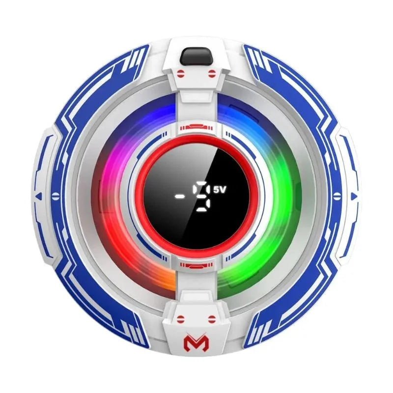 CX16 Magnetic Mobile Cooling Fan | Semiconductor Phone Cooler with RGB Lights | Fast Cooling Gaming Radiator for Android & iPhone