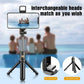 R1s Bluetooth Selfie Stick Tripod with Remote | 360° Foldable Phone & Action Camera Stand with LED Light