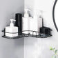 Wall Corner Rack | Multipurpose Kitchen & Bathroom Corner Organizer | Metal Wall Mount Storage Rack