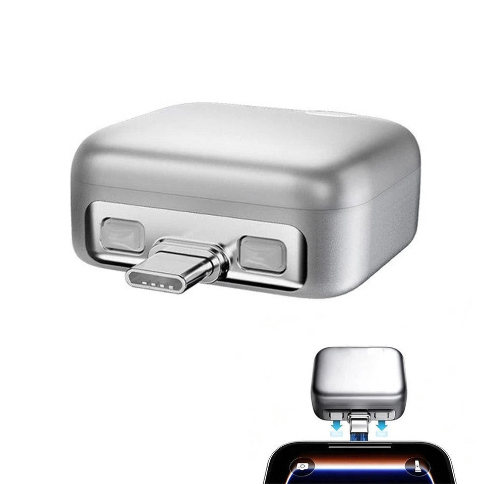 Automatic Charging Disconnector | Model LX-007 | Smart Auto Power Cut-Off Battery Protector | Type-C to Type-C Fast Charging Guardian