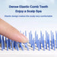 Self-Cleaning Hair Brush & Telescopic Comb | Detangling Brush with One-Pull Cleaning Mechanism | Random Color