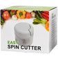 Manual Mini Hand Pull Food Chopper | Spin Cutter Vegetable & Fruit Chopper | Food Processor for Onion, Garlic, Salad & Kitchen Use