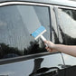 2-in-1 Foam Window Wiper & Glass Cleaner | Rubber Squeegee with Foam Sponge | Car Windshield, Mirror & Kitchen Glass Cleaning Brush