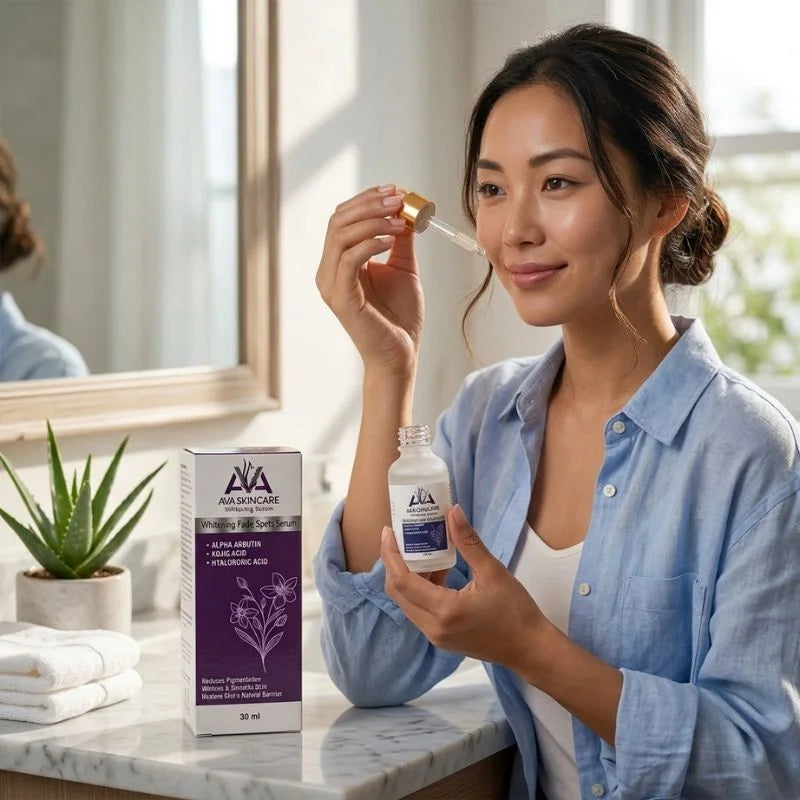 AVA Fade Spots Serum | Brightening & Dark Spot Care Serum | Hydrating Night Serum | 30ml