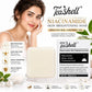 TeaShell Niacinamide Skin Brightening Soap | Face & Body Brightening Bar with Niacinamide, Alpha Arbutin & Tranexamic Acid | Deep Cleansing Formula | For Men & Women | 100g