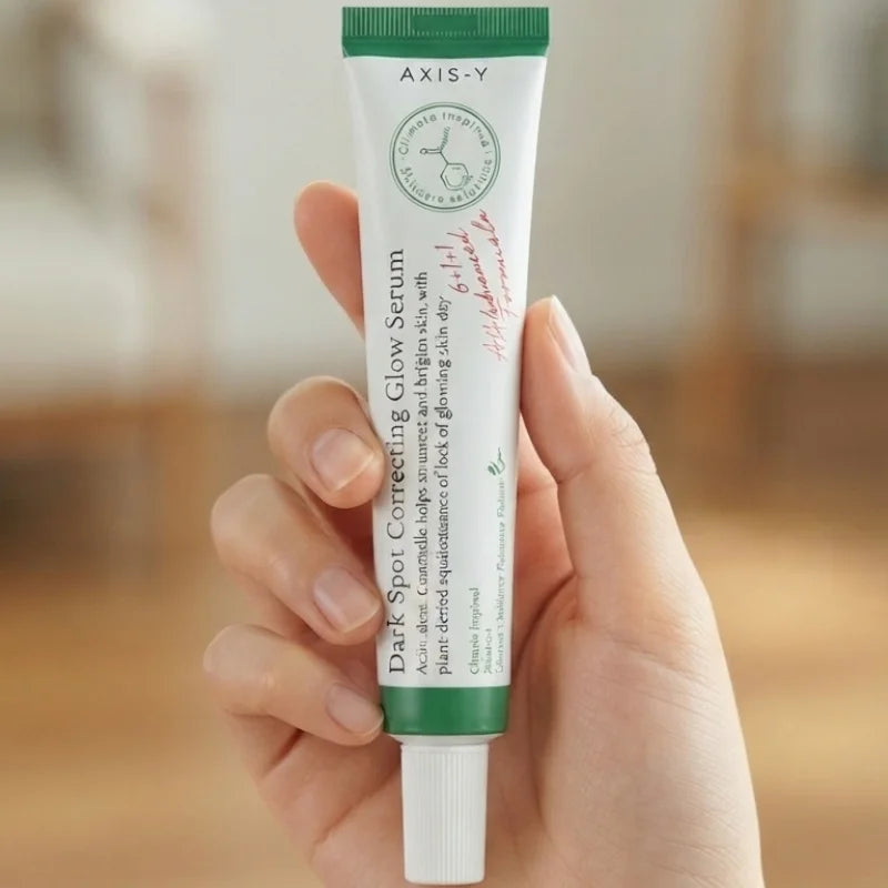 AXIS-Y Dark Spot Correcting Glow Serum | Korean Brightening Serum with 5% Niacinamide & Squalane | Helps Reduce Dark Spots & Acne Marks | 50ml