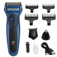 Kemei  USB Electric Hair Clipper | Model KM-5560 |  Rechargeable Hair Trimmer with Nose Trimmer Attachment | Professional Grooming Kit