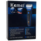 Kemei  USB Electric Hair Clipper | Model KM-5560 |  Rechargeable Hair Trimmer with Nose Trimmer Attachment | Professional Grooming Kit