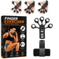 Adjustable Hand Grip Strengthener | Finger Exerciser & Hand Therapy Trainer | Grip Strength Trainer for Fitness, Rehabilitation & Arthritis Relief