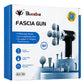 Five Head Massage Gun  | Rechargeable Deep Tissue Muscle Massager | 9 Massage Heads | 6 Speed Levels | Model  BLD-780 | Random color